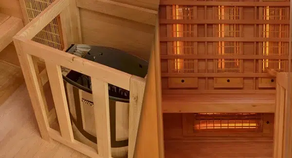 Sauna venitian hybrid 2-3 places