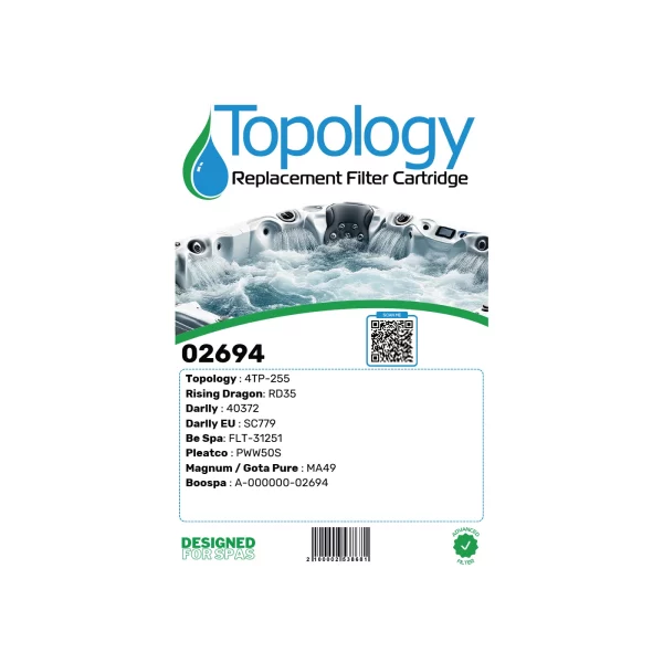 Filtre spa 40372 - RD35 - 4TP-255 Topology